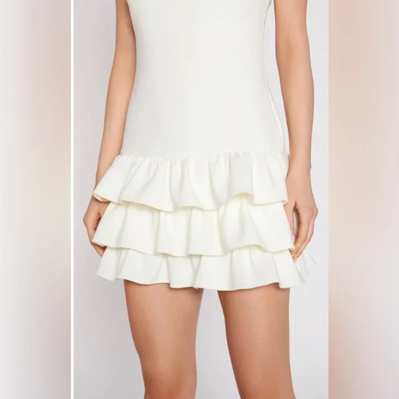 NEW!💕LIKELY💕 Ivory Amici Mini Dress, 6 - Picture 2 of 9